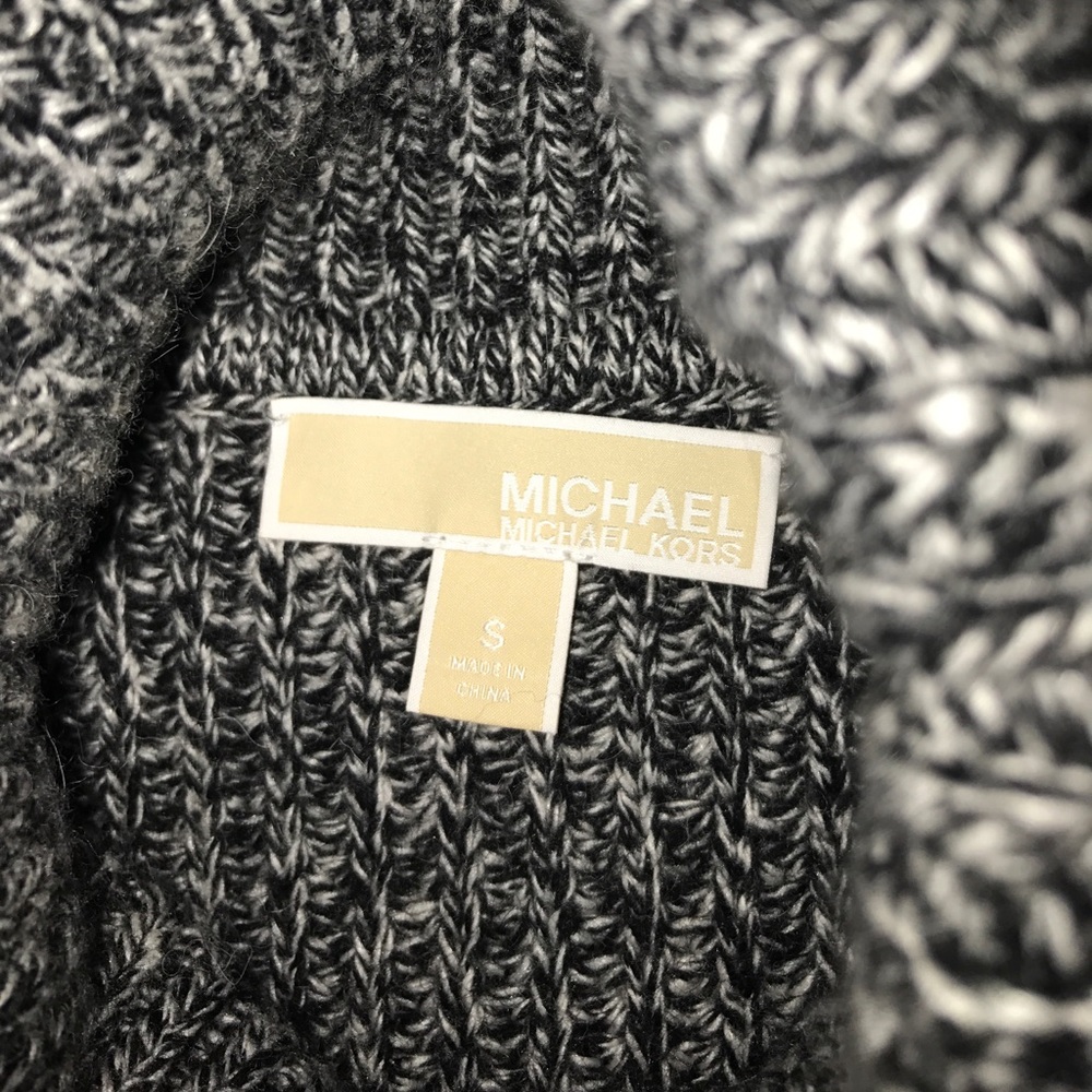 Michael Kors gray marble turtleneck dress - Picture 3 of 3